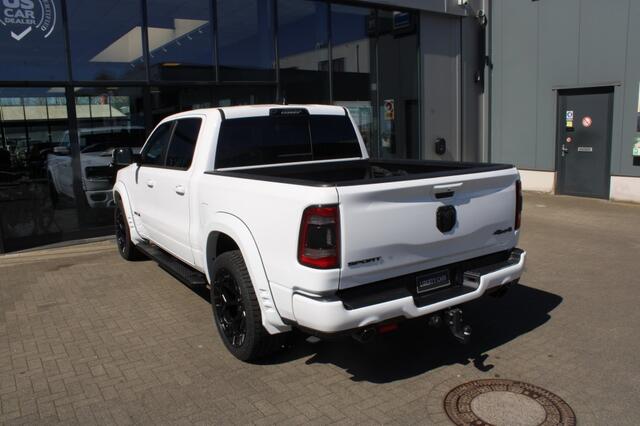 Dodge RAM PICKUP NIEUW BPM VRIJ 5.7i V8 Hemi Sport Black Ed. 12 inch Scherm / Pan