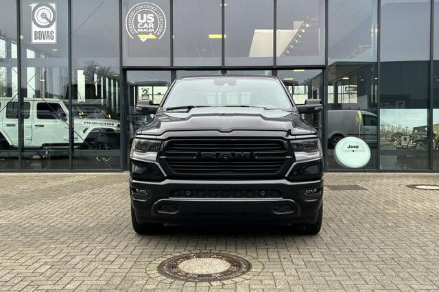 Dodge RAM PICKUP NIEUW BPM VRIJ 5.7i V8 Hemi Sport Black Ed. 12 inch Scherm / Pan