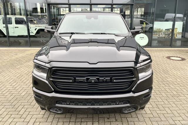 Dodge RAM PICKUP NIEUW BPM VRIJ 5.7i V8 Hemi Sport Black Ed. 12 inch Scherm / Pan