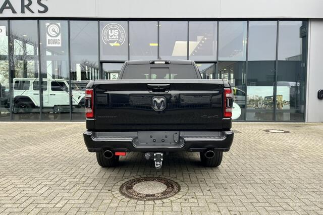 Dodge RAM PICKUP NIEUW BPM VRIJ 5.7i V8 Hemi Sport Black Ed. 12 inch Scherm / Pan