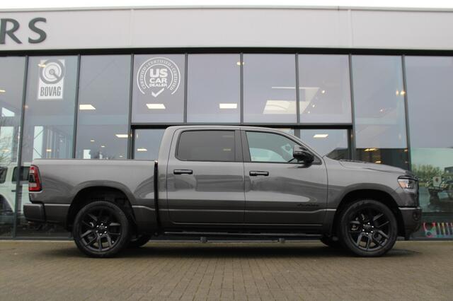 Dodge RAM PICKUP NIEUW BPM VRIJ 5.7i V8 Hemi Sport Black Ed. 12 inch Scherm / Pan