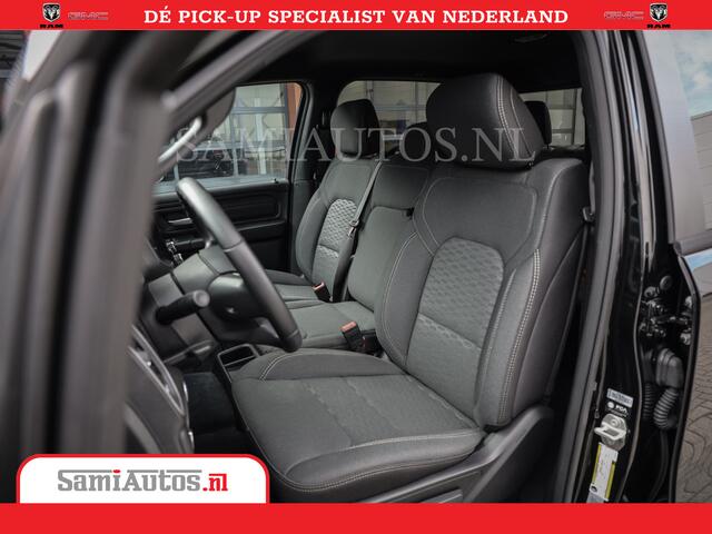 Dodge RAM PICKUP TradesMan 6 Personen Uitvoering | 420Pk 636Nm | Pick-Up | Comfortabele Dubbele Cabine met Royale 6 Zitplaatsen | BPM vrij | Nu Leverbaar uit Voorraad | Voorraad Nr 2217- 2911
