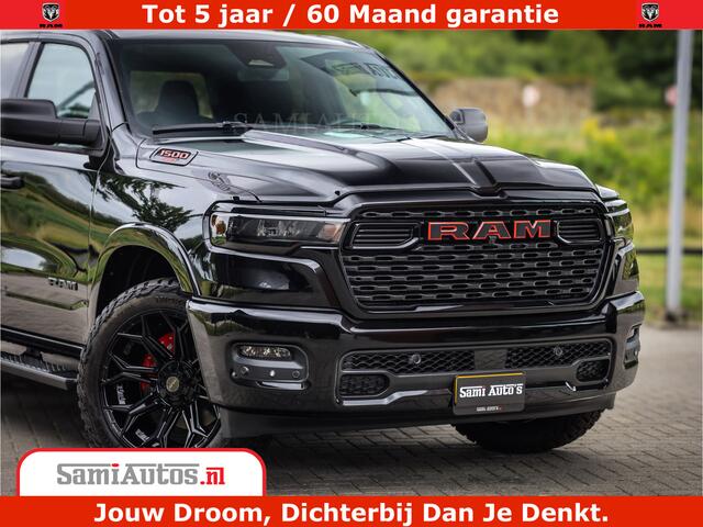 Dodge RAM PICKUP TradesMan 6 Persoons Uitvoering | 420Pk 636Nm | Pick-Up | Comfortabele Dubbele Cabine met Royale 6 Zitplaatsen | BPM vrij | Nu Leverbaar uit Voorraad | Voorraad Nr 2217- 2911