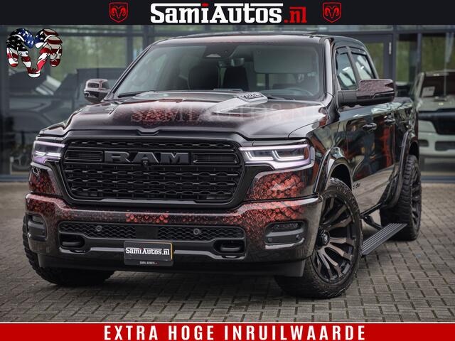 Dodge RAM PICKUP COBRA EDITION | All-In Prijs | 1500 Limited Night High Output 540HP 706Nm | Massage + Full Option | De Meest Luxe en Volle Pick-Up in zijn Klasse | Comfortabele Dubbele Cabine met Royale 5 Zitplaatsen | BPM vrij | Nu Leverbaar uit Voorraad | Voorraad Nr 2