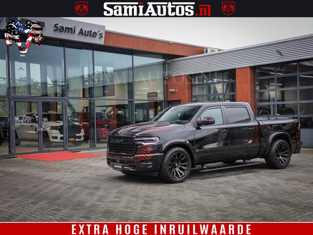 Dodge RAM PICKUP COBRA EDITION | All-In Prijs | Limited Night High Output 540HP 706Nm | Massage + Full Option | De Meest Luxe en Volle Pick-Up in zijn Klasse | Cobra pakket tegen meerprijs! | Comfortabele Dubbele Cabine met Royale 5 Zitplaatsen | BPM vrij | Nu Leverbaar u