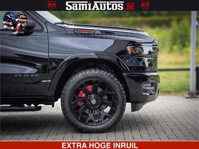 Dodge RAM PICKUP TradesMan 6 Persoons Uitvoering | LEDER RS | 420Pk 636Nm | Pick-Up | Comfortabele Dubbele Cabine met Royale 6 Zitplaatsen | BPM vrij | Nu Leverbaar uit Voorraad | Voorraad Nr 2217- 2911