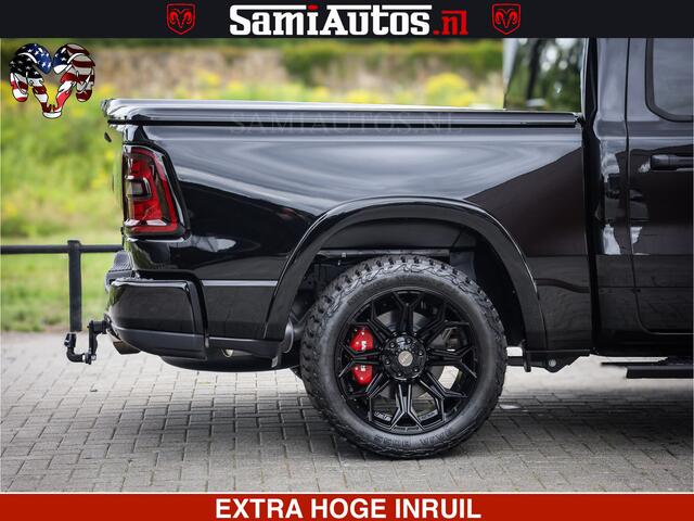 Dodge RAM PICKUP TradesMan 6 Persoons Uitvoering | LEDER RS | 420Pk 636Nm | Pick-Up | Comfortabele Dubbele Cabine met Royale 6 Zitplaatsen | BPM vrij | Nu Leverbaar uit Voorraad | Voorraad Nr 2217- 2911