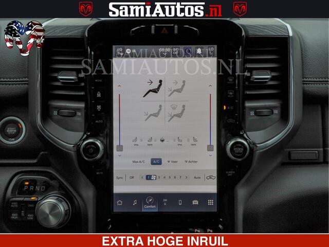 Dodge RAM PICKUP SPORT | V8 5.7 402PK | Krachtige Hemi | Panorama Dak | 12' Scherm | LPG | Comfortabele Dubbele Cabine met Royale 5 Zitplaatsen | NIEUW EN BPM vrij | Nu Leverbaar uit Voorraad | Nr 2527-641273 |