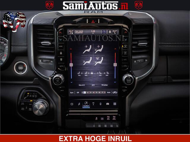 Dodge RAM PICKUP SPORT | V8 5.7 402PK | Krachtige Hemi | Panorama Dak | 12' Scherm | LPG | Comfortabele Dubbele Cabine met Royale 5 Zitplaatsen | NIEUW EN BPM vrij | Nu Leverbaar uit Voorraad | Nr 2527-641273 |