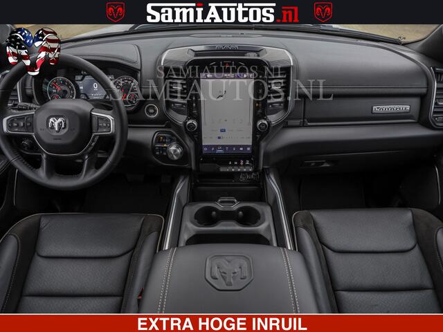 Dodge RAM PICKUP LARAMIE SPORT | V8 5.7 402PK | Krachtige Hemi | Panorama Dak | 12' Scherm | LPG | Comfortabele Dubbele Cabine met Royale 5 Zitplaatsen | NIEUW EN BPM vrij | Nu Leverbaar uit Voorraad | Nr 2526-41272 |