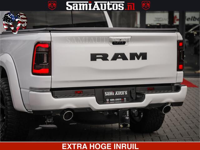 Dodge RAM PICKUP LARAMIE SPORT | V8 5.7 402PK | Krachtige Hemi | Panorama Dak | 12' Scherm | LPG | Comfortabele Dubbele Cabine met Royale 5 Zitplaatsen | NIEUW EN BPM vrij | Nu Leverbaar uit Voorraad | Nr 2526-41272 |