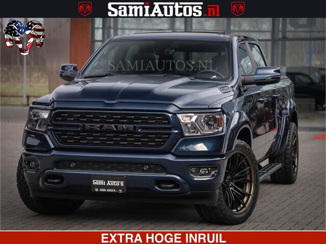 Dodge RAM PICKUP SPORT | 5.7 V8 4x4 HEMI | PANORAMA DAK | GROOTSCHEM 12 INCH | LPG | Diamond Black Pearl | CREW CAB | DUBBELE CABINE | 5 PERSOONS | DC | VOORRAAD NR 2558 - 6047