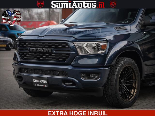 Dodge RAM PICKUP SPORT | 5.7 V8 4x4 HEMI | PANORAMA DAK | GROOTSCHEM 12 INCH | LPG | Diamond Black Pearl | CREW CAB | DUBBELE CABINE | 5 PERSOONS | DC | VOORRAAD NR 2558 - 6047
