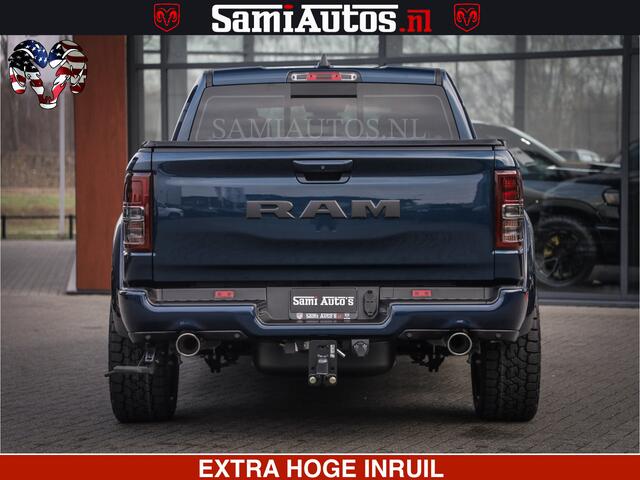 Dodge RAM PICKUP SPORT | 5.7 V8 4x4 HEMI | PANORAMA DAK | GROOTSCHEM 12 INCH | LPG | Patriot Blue CREW CAB | DUBBELE CABINE | 5 PERSOONS | DC | VOORRAAD NR 2557 - 3328