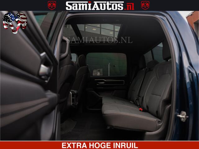 Dodge RAM PICKUP SPORT | 5.7 V8 4x4 HEMI | PANORAMA DAK | GROOTSCHEM 12 INCH | LPG | Patriot Blue CREW CAB | DUBBELE CABINE | 5 PERSOONS | DC | VOORRAAD NR 2557 - 3328