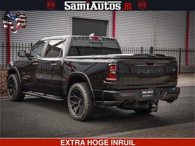 Dodge RAM PICKUP RS LEDER RODE STIKSELS | 6 PERSOONS | 420Pk 636Nm | Pick-Up | Comfortabele Dubbele Cabine met Royale 6 Zitplaatsen | BPM vrij | Nu Leverbaar uit Voorraad | Voorraad Nr 2217- 2911