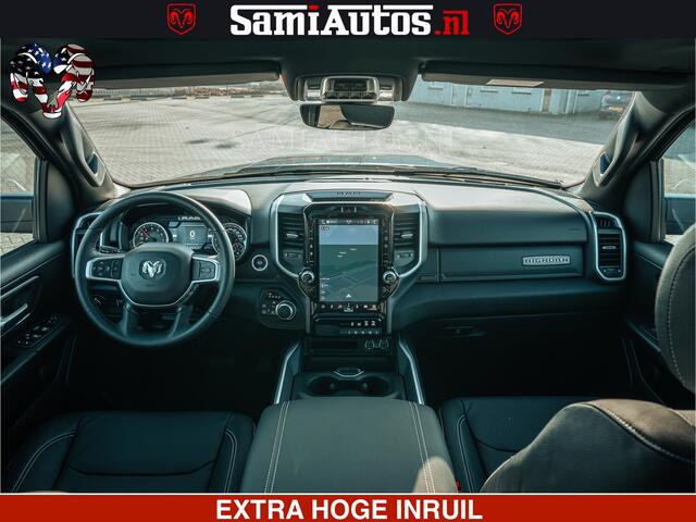 Dodge RAM PICKUP SPORT | 5.7 V8 4x4 HEMI | PANORAMA DAK | GROOTSCHEM 12 INCH | LPG | Patriot Blue | CREW CAB | DUBBELE CABINE | 5 PERSOONS | DC | VOORRAAD NR 2555 - 3325