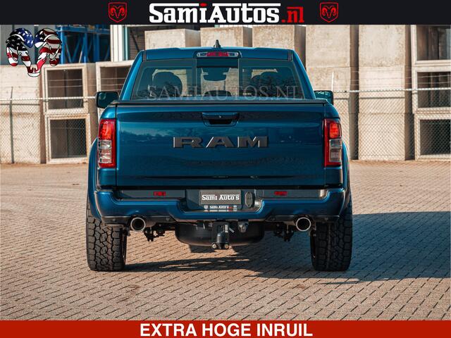 Dodge RAM PICKUP SPORT | 5.7 V8 4x4 HEMI | PANORAMA DAK | GROOTSCHEM 12 INCH | LPG | Patriot Blue | CREW CAB | DUBBELE CABINE | 5 PERSOONS | DC | VOORRAAD NR 2555 - 3325