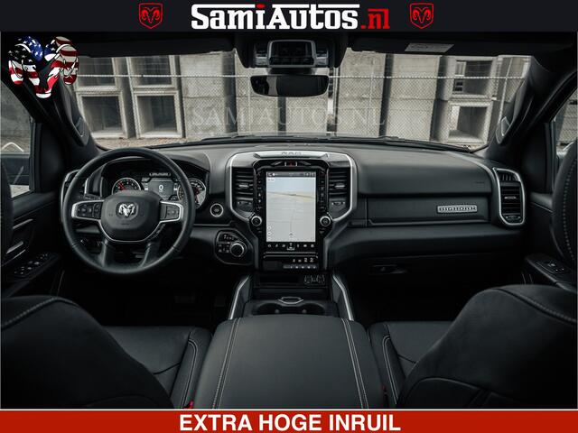 Dodge RAM PICKUP SPORT | 5.7 V8 4x4 HEMI | PANORAMA DAK | GROOTSCHEM 12 INCH | LPG | Patriot Blue CREW CAB | DUBBELE CABINE | 5 PERSOONS | DC | VOORRAAD NR 2557 - 3328