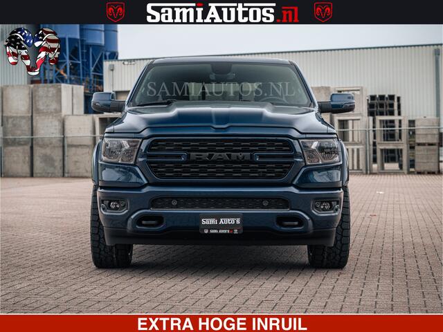 Dodge RAM PICKUP SPORT | 5.7 V8 4x4 HEMI | PANORAMA DAK | GROOTSCHEM 12 INCH | LPG | Patriot Blue CREW CAB | DUBBELE CABINE | 5 PERSOONS | DC | VOORRAAD NR 2555 - 3325