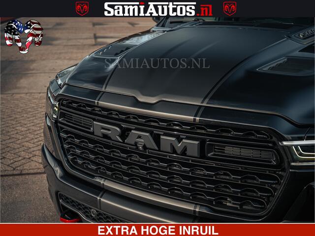 Dodge RAM PICKUP Limited Night H.O 540HP 706Nm | Massage + Full Option | De Meest Luxe en Volle Pick-Up in zijn Klasse | Comfortabele Dubbele Cabine met Royale 5 Zitplaatsen | BPM vrij | Nu Leverbaar uit Voorraad | Voorraad Nr 2328 - 5157