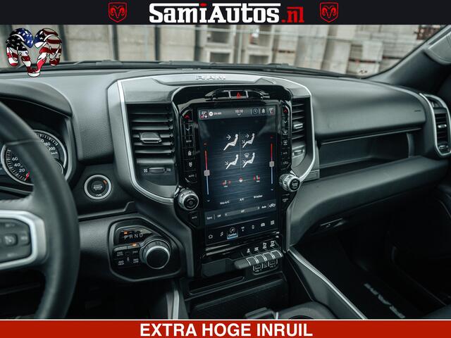 Dodge RAM PICKUP SPORT | 5.7 V8 4x4 HEMI | PANORAMA DAK | GROOTSCHEM 12 INCH | LPG | Diamond Black Pearl | CREW CAB | DUBBELE CABINE | 5 PERSOONS | DC | VOORRAAD NR 2558 - 6047