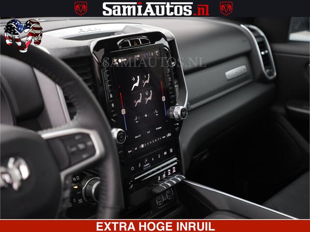 Dodge RAM PICKUP SPORT | 5.7 V8 4x4 HEMI | PANORAMA DAK | GROOTSCHEM 12 INCH | LPG | Diamond Black Pearl | CREW CAB | DUBBELE CABINE | 5 PERSOONS | DC | VOORRAAD NR 2559 - 3308