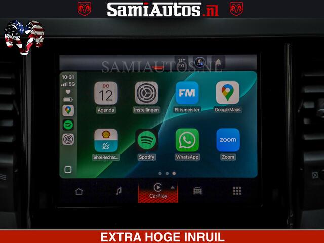 Dodge RAM PICKUP RS LEDER RODE STIKSELS | 6 PERSOONS | 420Pk 636Nm | Pick-Up | Comfortabele Dubbele Cabine met Royale 6 Zitplaatsen | BPM vrij | Nu Leverbaar uit Voorraad | Voorraad Nr 2217- 2911