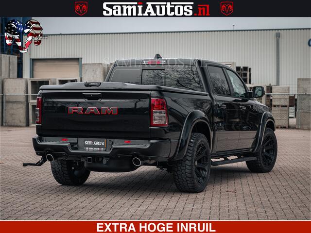 Dodge RAM PICKUP SPORT | 5.7 V8 4x4 HEMI | PANORAMA DAK | GROOTSCHEM 12 INCH | LPG | Diamond Black Pearl | CREW CAB | DUBBELE CABINE | 5 PERSOONS | DC | VOORRAAD NR 2556 - 6053