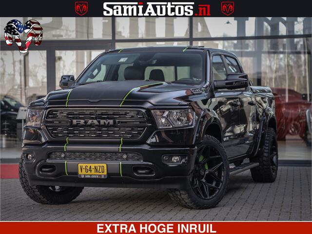 Dodge RAM PICKUP SPORT | 5.7 V8 4x4 HEMI | PANORAMA DAK | GROOTSCHEM 12 INCH | LPG | Diamond Black Pearl | CREW CAB | DUBBELE CABINE | 5 PERSOONS | DC | VOORRAAD NR 2554 - 6048