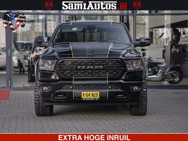 Dodge RAM PICKUP SPORT | 5.7 V8 4x4 HEMI | PANORAMA DAK | GROOTSCHEM 12 INCH | LPG | Diamond Black Pearl | CREW CAB | DUBBELE CABINE | 5 PERSOONS | DC | VOORRAAD NR 2554 - 6048