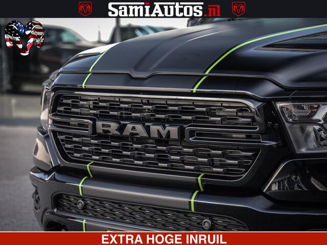Dodge RAM PICKUP SPORT | 5.7 V8 4x4 HEMI | PANORAMA DAK | GROOTSCHEM 12 INCH | LPG | Diamond Black Pearl | CREW CAB | DUBBELE CABINE | 5 PERSOONS | DC | VOORRAAD NR 2554 - 6048
