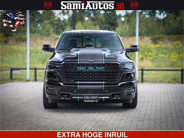 Dodge RAM PICKUP Limited H.O 540HP 706Nm | Massage + Full Option | De Meest Luxe en Volle Pick-Up in zijn Klasse | Comfortabele Dubbele Cabine met Royale 5 Zitplaatsen | BPM vrij | Nu Leverbaar uit Voorraad | Voorraad Nr 2304 - 8540