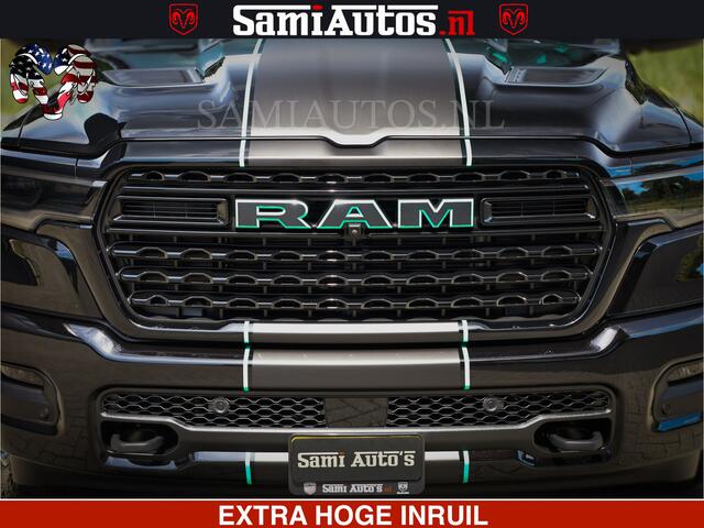 Dodge RAM PICKUP Limited H.O 540HP 706Nm | Massage + Full Option | De Meest Luxe en Volle Pick-Up in zijn Klasse | Comfortabele Dubbele Cabine met Royale 5 Zitplaatsen | BPM vrij | Nu Leverbaar uit Voorraad | Voorraad Nr 2304 - 8540