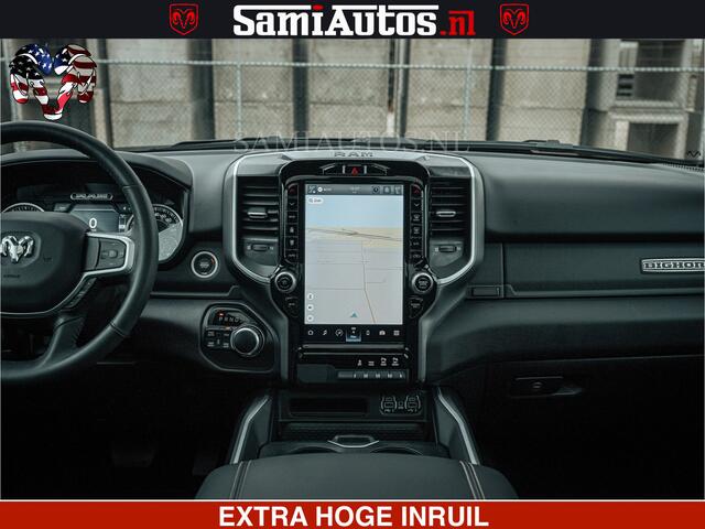Dodge RAM PICKUP SPORT | 5.7 V8 4x4 HEMI | PANORAMA DAK | GROOTSCHEM 12 INCH | LPG | Diamond Black Pearl | CREW CAB | DUBBELE CABINE | 5 PERSOONS | DC | VOORRAAD NR 2554 - 6048