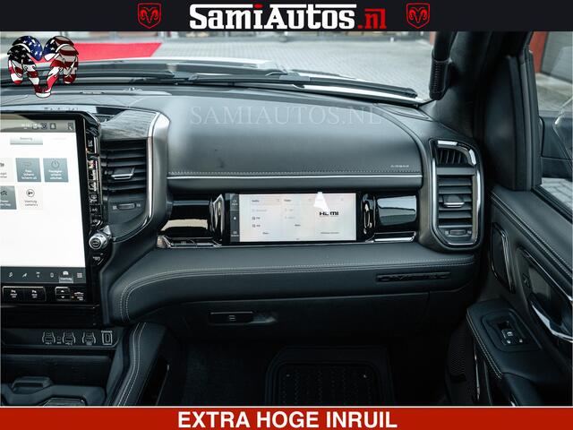 Dodge RAM PICKUP SPORT LIMITED H.O 540PK 706Nm | Massage + Full Option | De Meest Luxe en Volle Pick-Up in zijn Klasse | Comfortabele Dubbele Cabine met Royale 5 Zitplaatsen | BPM vrij | Nu Leverbaar uit Voorraad | Voorraad Nr 2336 - 7700