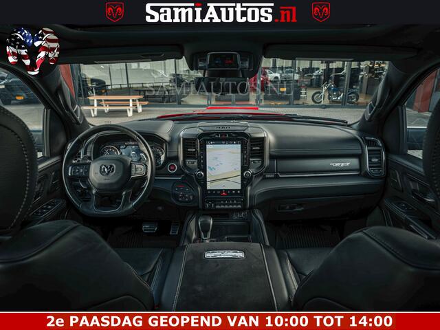 Dodge RAM PICKUP TRX HELLCAT | 6.2 V8 702PK | FLAME RED | BOM VOL | CARBON | RAMBAR | HUD | LPG | BEAD-LOCK WHEELS | CREW CAB 5 PERSOONS | BEDRIJFS AUTO DUBBELE CABINE DC |