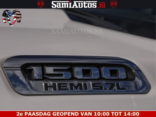 Dodge RAM PICKUP MEGA VOL 5.7 V8 HEMI 402 PK | LUCHTVERING | ADAPTIVE CRUISE | PANODAK | 360 CAMERA | OPEN UITLAAT KLEP | CREW CAB | DUBBELE CABINE | 5 PERSOONS | DC |