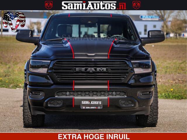 Dodge RAM PICKUP GT HULK | 5.7 V8 HEMI | VIRTUAL COCKPIT | HEAD-UP | ADAPTIVE CRUISE | 360 CAMERA | TRX PACK | Comfortabele Dubbele Cabine met Royale 5 Zitplaatsen | BPM vrij