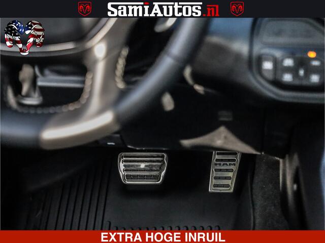 Dodge RAM PICKUP GT HULK | 5.7 V8 HEMI | VIRTUAL COCKPIT | HEAD-UP | ADAPTIVE CRUISE | 360 CAMERA | TRX PACK | Comfortabele Dubbele Cabine met Royale 5 Zitplaatsen | BPM vrij