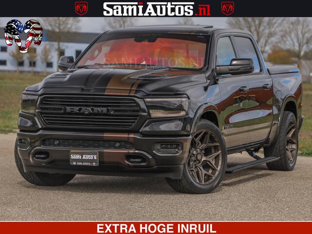 Dodge RAM PICKUP GT EDITION | TRX PACK | 5.7 V8 HEMI | BRONZE LINE | LUCHT VERING | VITUAL | ADAPTIVE CRUISE | PANORAMADAK | MEGA DIK | Comfortabele Dubbele Cabine met Royale 5 Zitplaatsen | DC |