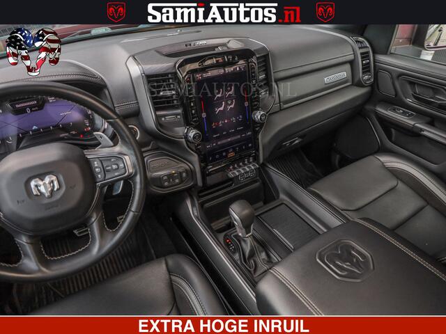 Dodge RAM PICKUP GT EDITION | TRX PACK | 5.7 V8 HEMI | BRONZE LINE | LUCHT VERING | VITUAL | ADAPTIVE CRUISE | PANORAMADAK | MEGA DIK | Comfortabele Dubbele Cabine met Royale 5 Zitplaatsen | DC |