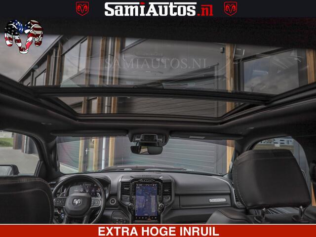 Dodge RAM PICKUP GT EDITION | TRX PACK | 5.7 V8 HEMI | BRONZE LINE | LUCHT VERING | VITUAL | ADAPTIVE CRUISE | PANORAMADAK | MEGA DIK | Comfortabele Dubbele Cabine met Royale 5 Zitplaatsen | DC |