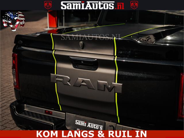 Dodge RAM PICKUP SPORT | 5.7 V8 4x4 HEMI | PANORAMA DAK | GROOTSCHEM 12 INCH | LPG | Diamond Black Pearl | CREW CAB | DUBBELE CABINE | 5 PERSOONS | DC | VOORRAAD NR 2554 - 6048
