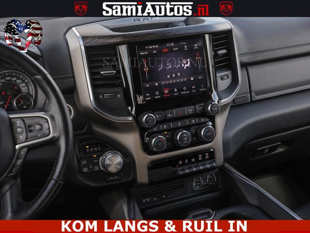 Dodge RAM PICKUP BOM VOL | 5.7 V8 HEMI 402 PK | LUCHTVERING | ADAPTIVE CRUISE | PANODAK | 360 CAMERA | OPEN UITLAAT KLEP | CREW CAB | DUBBELE CABINE | 5 PERSOONS | DC |