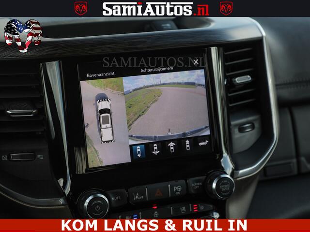 Dodge RAM PICKUP BOM VOL | 5.7 V8 HEMI 402 PK | LUCHTVERING | ADAPTIVE CRUISE | PANODAK | 360 CAMERA | OPEN UITLAAT KLEP | CREW CAB | DUBBELE CABINE | 5 PERSOONS | DC |