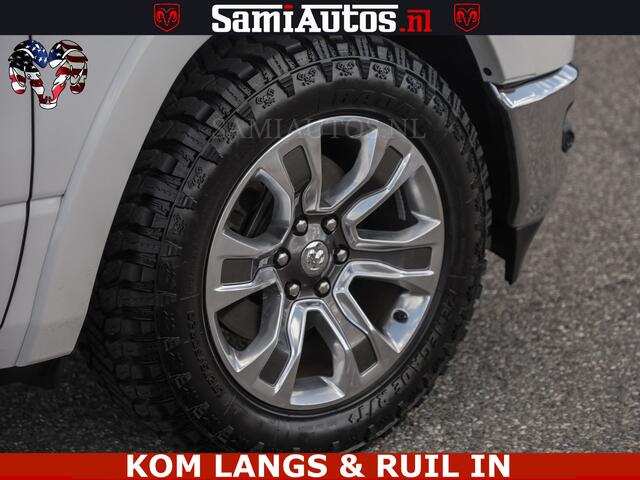 Dodge RAM PICKUP BOM VOL | 5.7 V8 HEMI 402 PK | LUCHTVERING | ADAPTIVE CRUISE | PANODAK | 360 CAMERA | OPEN UITLAAT KLEP | CREW CAB | DUBBELE CABINE | 5 PERSOONS | DC |