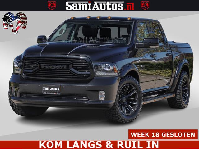 Dodge RAM PICKUP HULK | BTW VRIJ MARGE | 5.7 V8 4x4 | SPORT | TOP STAAT | OPEN UITLAAT KLEP | WIDE BODY | DUBBELE CABINE | 5 PERSOONS |