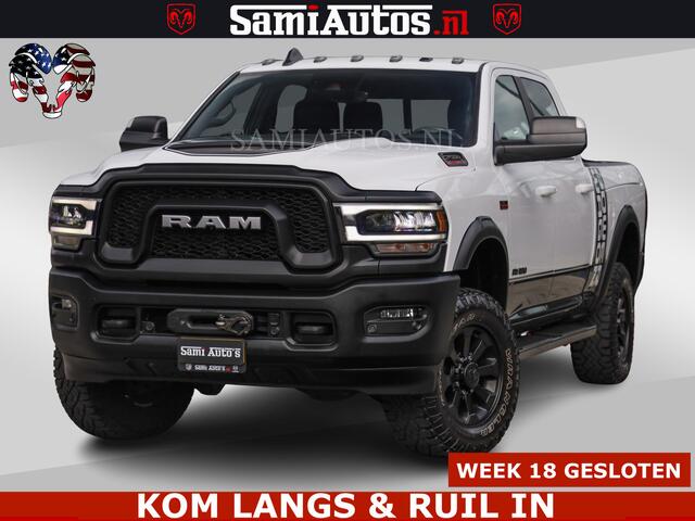 Dodge RAM PICKUP POWER WAGON | 6 PERSOONS | 6.4 V8 4X4 | ADAPTIVE | FULL LED | TREK LIER | OPEN DAK | 6.4F BAK | 3500KG | CAMERA V+A | SPER DIFF | TWO TONE UITVOERING | ALARM | VOLLE UITVOERING |