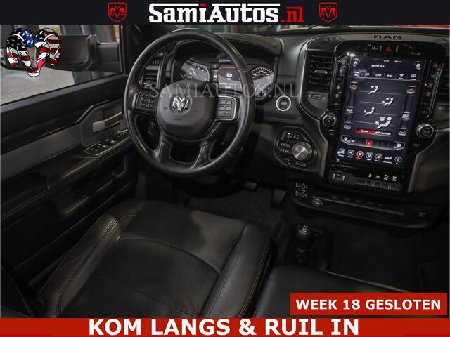 Dodge RAM PICKUP POWER WAGON | 6 PERSOONS | 6.4 V8 4X4 | ADAPTIVE | FULL LED | TREK LIER | OPEN DAK | 6.4F BAK | 3500KG | CAMERA V+A | SPER DIFF | TWO TONE UITVOERING | ALARM | VOLLE UITVOERING |
